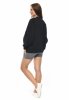 MijaCulture - 3 in 1 light super soft maternity and nursing sweatshirt Olivia M019 Black